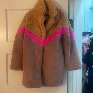 Girls MOLO fur coat in perfect condition